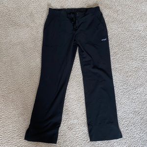 Greys Anatomy Black Scrub Pants